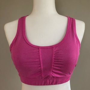 Pink Sports Bra